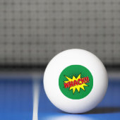 Het roepen van Toespraak Bubble Uw Sjabloon van de Pingpongbal (Net)