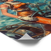 Het roepen voor een Watery Wereld een Inspirerende Poster (Hoek)