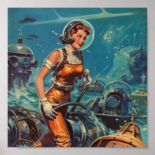 Het roepen voor een Watery Wereld een Inspirerende Poster (Voorkant)