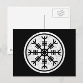 Het roer van de Awe Vikings Briefkaart (Voorkant / Achterkant)