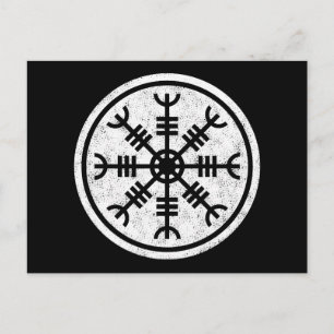 Het roer van de Awe Vikings Briefkaart