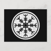 Het roer van de Awe Vikings Briefkaart (Voorkant)