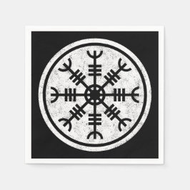 Het roer van ontzag servetten