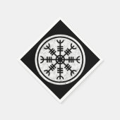 Het roer van ontzag servetten (Hoek)