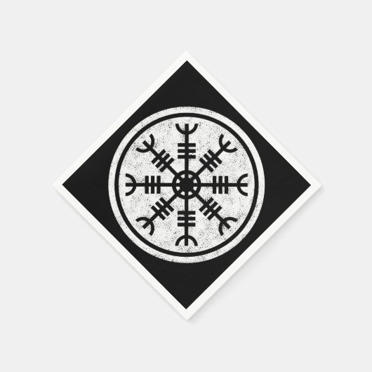 Het roer van ontzag servetten (Hoek)