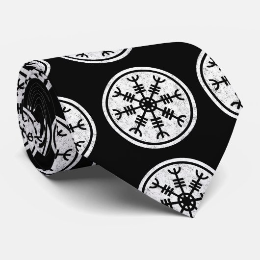 Het roer van ontzag stropdas (Opgerold)