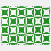Het roeren Peter om het Eigen Groene Patroon te be Fleece Deken (Voorkant (Horizontaal))