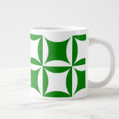 Het roeren Peter om het Eigen Groene Patroon te be Grote Koffiekop (Rechts)