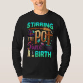 Het roeren van de pot sinds de geboorte Halloween  T-shirt (Voorkant)