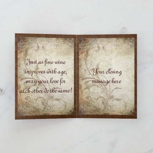 Het roestige Jubileum van de Libel Kaart (Binnen)