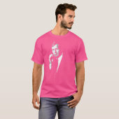 Het Roken Man Sigaret X Bestanden TV Scifi Aliens T-shirt (Voorkant volledig)