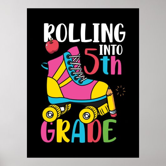 Het rollen in 5de Grade Poster (Voorkant)