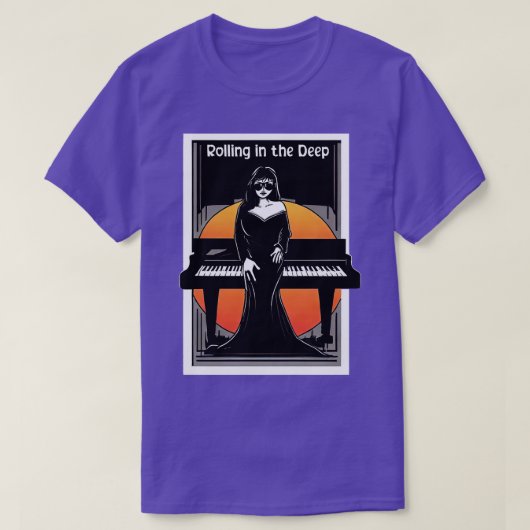 Het rollen in de Diep T-shirt (Design voorkant)