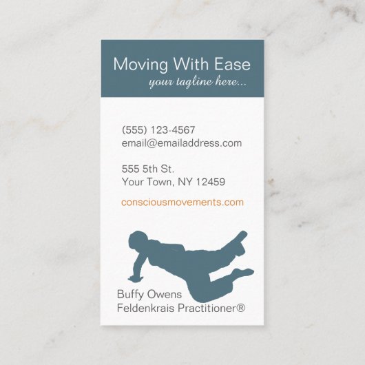 Het rollen op Herhalen Visitekaartjes (Achterkant)