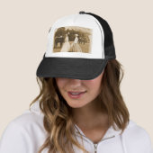 Het rollen op het slagveld trucker pet (In situ)