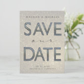 het rollen zilveren letters fabulair sparen de Dat Kaart (Staand voorkant)