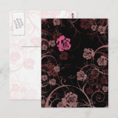 Het Romaanse Briefkaart van de schemer (Voorkant / Achterkant)