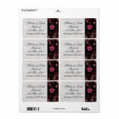 Het Romaanse Verschepende Etiket van de schemer v2 (Full Sheet)