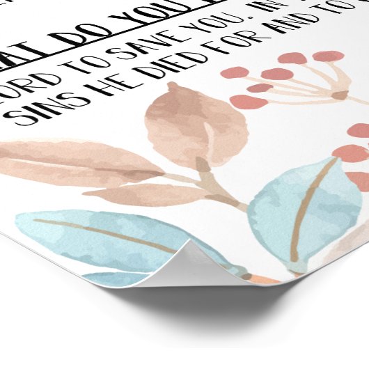 Het Romans Road Poster (Hoek)