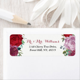 Het Romantische Collectie van het Floral Wedding Etiket