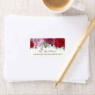 Het Romantische Collectie van het Floral Wedding Etiket