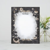 Het Romantische Goth Stationery Papier (Staand voorkant)