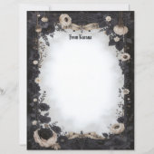 Het Romantische Goth Stationery Papier (Voorkant)