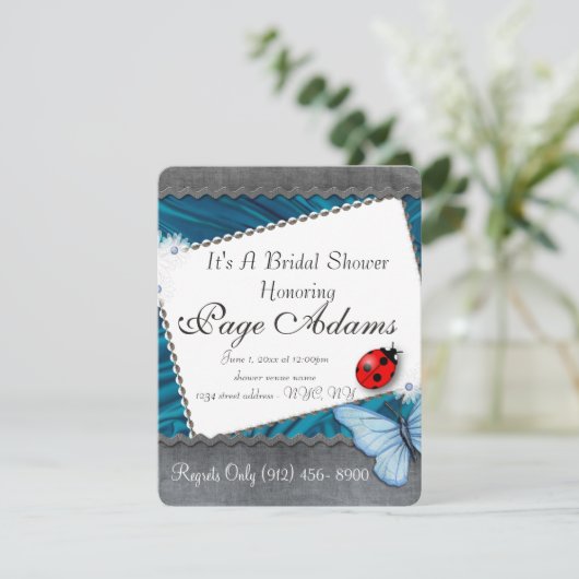 Het romantische Lot van het Vrijgezellenfeest van Kaart (Staand voorkant)