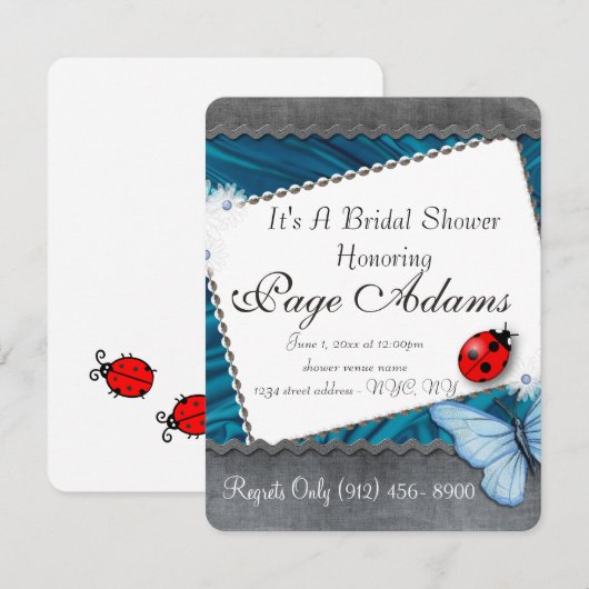 Het romantische Lot van het Vrijgezellenfeest van Kaart (Voorkant / Achterkant)