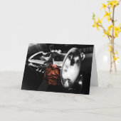 Het romantische Messing, de kornet en het rood Kaart (Gele Bloem)