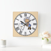 Het Romeinse cijfer van de Dentist Vierkante Klok (Huis)