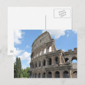 Het Romeinse Colosseum Briefkaart (Voorkant / Achterkant)