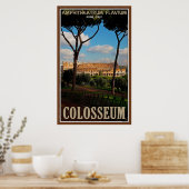 Het Romeinse Colosseum Poster (Keuken)