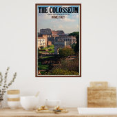 Het Romeinse Colosseum Poster (Keuken)