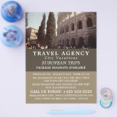 Het Romeinse Colosseum, Reisagentschap Advertentie Flyer (Enkel)