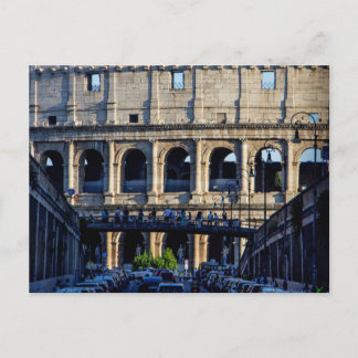 Het Romeinse Colosseum, Rome, Italië Briefkaart