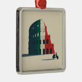 Het "Romeinse Kerstmis" Verzamel Metalen Ornament (Rechts)