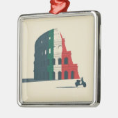 Het "Romeinse Kerstmis" Verzamel Metalen Ornament (Links)