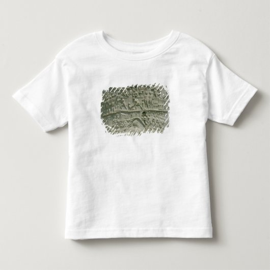 Het Romeinse leger dat de Donau oversteekt Kinder Shirts (Voorkant)