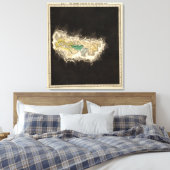 Het Romeinse Rijk in de Augustaanse leeftijd 1 AD Canvas Afdruk (Insitu (Slaapkamer))