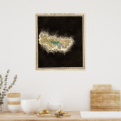 Het Romeinse Rijk in de Augustaanse leeftijd 1 AD Poster (Keuken)