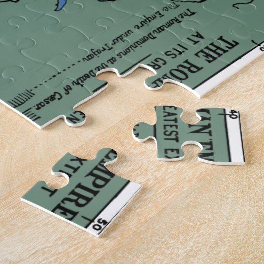 Het Romeinse Rijk in zijn grootst mogelijke omvang Legpuzzel (Zijkant)