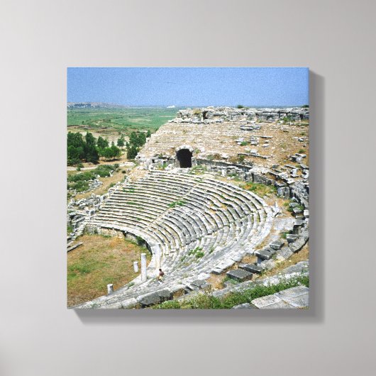 Het Romeinse theater, 1e-2e eeuw AD Canvas Afdruk (Voorkant)