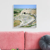 Het Romeinse theater, 1e-2e eeuw AD Canvas Afdruk (Insitu (Woonkamer))
