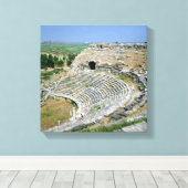 Het Romeinse theater, 1e-2e eeuw AD Canvas Afdruk (Insitu (Houten vloer))