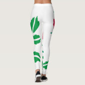Het rood nam de Leggings van Vrouwen toe (Achterkant)