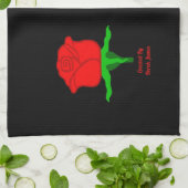 Het rood nam de Liefde van I u de Handdoek van de (Gevouwen)