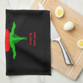 Het rood nam de Liefde van I u de Handdoek van de (Quarter Fold)