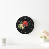 Het rood namen en Wijzerplaat 1 van Madeliefjes Ronde Klok (Huis)