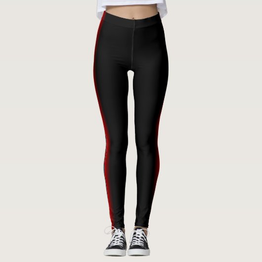 Het Rood van de Ancestoren (Dragonfly) Leggings (Voorkant)